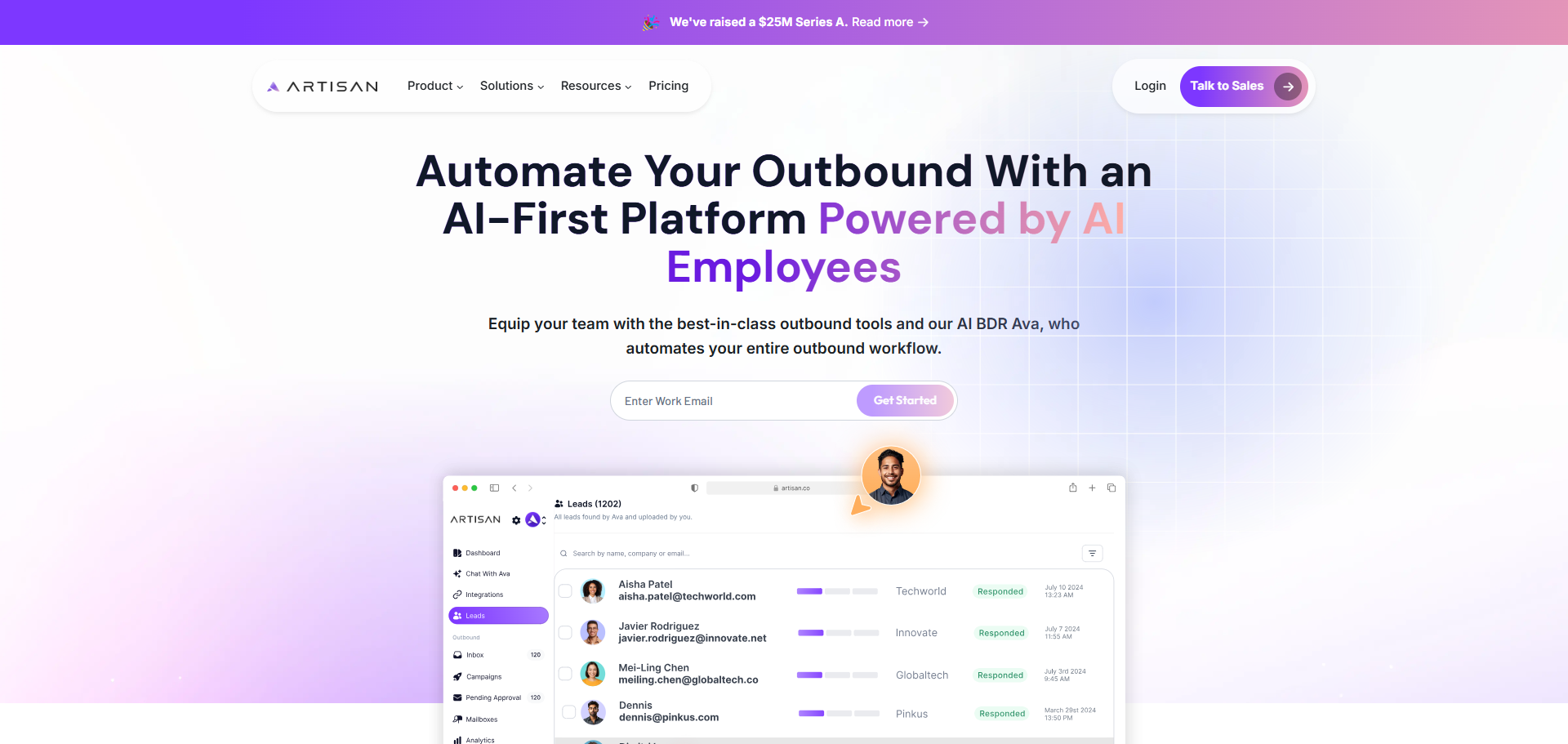 Artisan - AI Sales Automation Platform